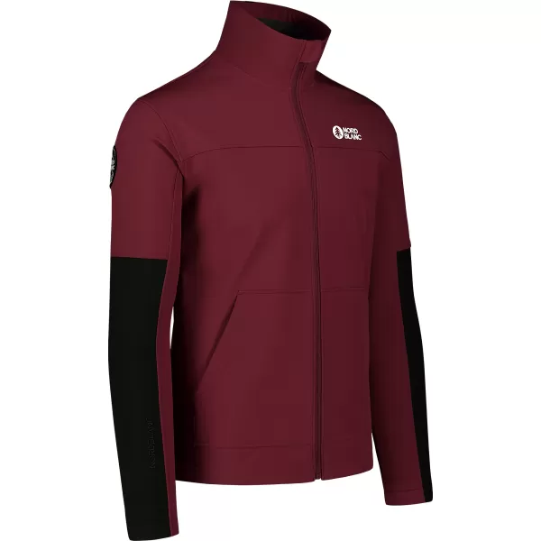  Jachetă softshell pentru bărbați NORDBLANC ENDEAVOR NBSSM7645 BURGUNDIA 
