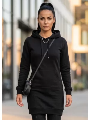 Hanorac prelungit dama MALFINI SNAP 419 NEGRU