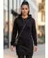 Hanorac prelungit dama MALFINI SNAP 419 NEGRU