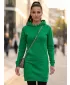 Hanorac prelungit dama MALFINI SNAP 419 VERDE MEDIU