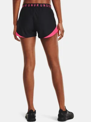 Pantaloni scurți de damă UNDER ARMOUR PLAY UP SHORTS 3.0 1344552-028 NEGRU