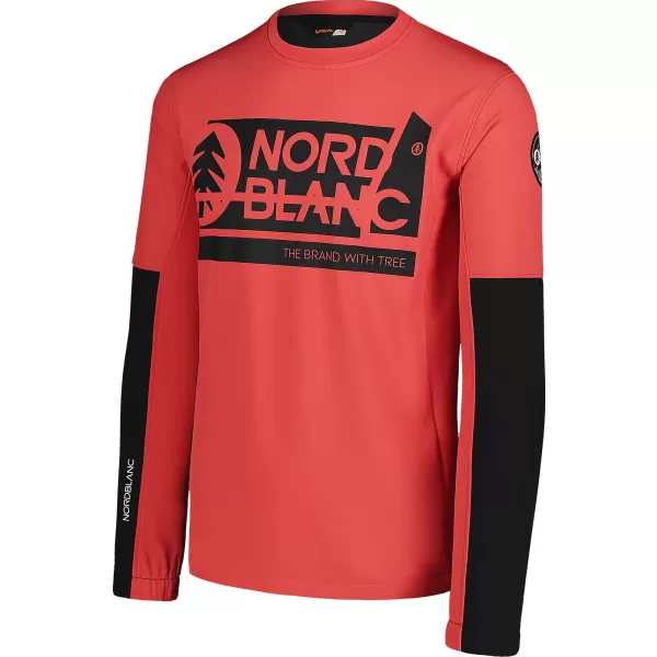  Jachetă softshell pentru bărbați NORDBLANC DECOMPONATE NBSSM7644 ROŞU 