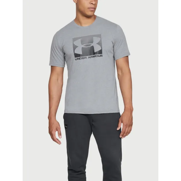  Tricou pentru bărbați UNDER ARMOUR BOXED SPORTSTYLE SS 1329581-035 GRI 