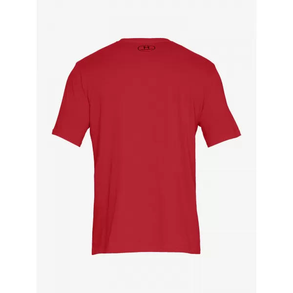  Tricou pentru bărbați UNDER ARMOUR SPORTSTYLE LEFT CHEST SS 1326799-600 ROŞU 