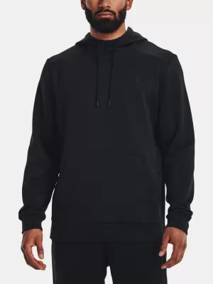 Hanorac pentru bărbați UNDER ARMOUR UA ARMOUR FLEECE HOODIE 1373353-001 NEGRU