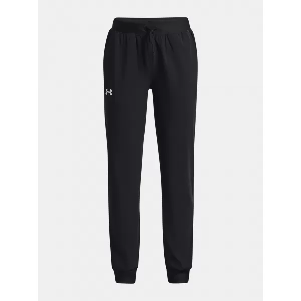  Pantaloni pentru fete UNDER ARMOUR ARMOUR SPORT WOVEN STORM PANT 1373004-001 NEGRU 