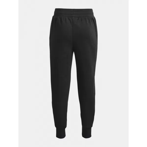  Pantaloni pentru fete UNDER ARMOUR RIVAL FLEECE LU JOGGERS 1373133-001 NEGRU 