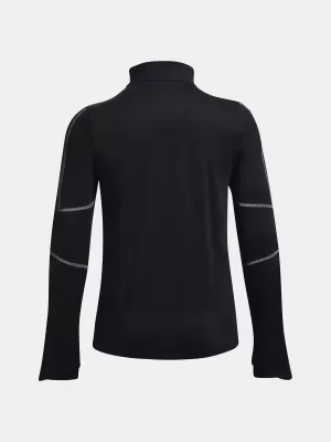 Tricou de dama UNDER ARMOUR UA TRAIN CW 1/2 ZIP 1373969-001 NEGRU