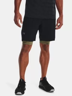 Pantaloni scurți pentru bărbați UNDER ARMOUR UA VANISH WOVEN 8IN SHORTS 1370382-001 NEGRU