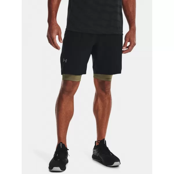  Pantaloni scurți pentru bărbați UNDER ARMOUR UA VANISH WOVEN 8IN SHORTS 1370382-001 NEGRU 