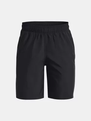 Pantaloni scurți pentru băieți UNDER ARMOUR UA WOVEN GRAPHIC SHORTS 1370178-003 NEGRU