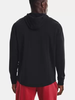 Hanorac pentru bărbați UNDER ARMOUR UA RIVAL TERRY LC HD 1370401-001 NEGRU