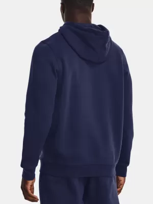 Hanorac pentru bărbați UNDER ARMOUR UA ESSENTIAL FLEECE HOODIE 1373880-410 ALBASTRU