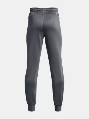 Pantaloni de trening pentru băieți UNDER ARMOUR UA ARMOUR FLEECE JOGGERS 1373543-012 GRI