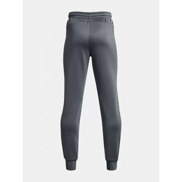  Pantaloni de trening pentru băieți UNDER ARMOUR UA ARMOUR FLEECE JOGGERS 1373543-012 GRI 