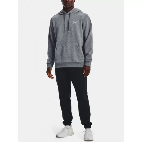 Hanorac pentru bărbați UNDER ARMOUR UA ESSENTIAL FLEECE HOODIE 1373880-012 GRI 