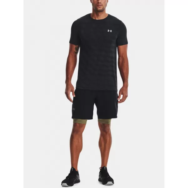 Pantaloni scurți pentru bărbați UNDER ARMOUR UA VANISH WOVEN 8IN SHORTS 1370382-001 NEGRU 