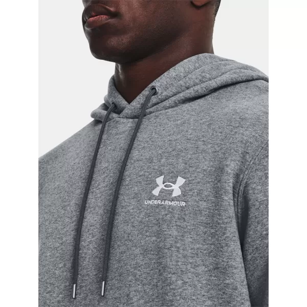  Hanorac pentru bărbați UNDER ARMOUR UA ESSENTIAL FLEECE HOODIE 1373880-012 GRI 