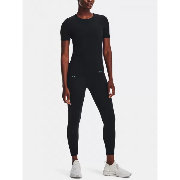  Jambiere de damă UNDER ARMOUR UA RUSH SEAMLESS ANKLE LEG 1373928-001 NEGRU 