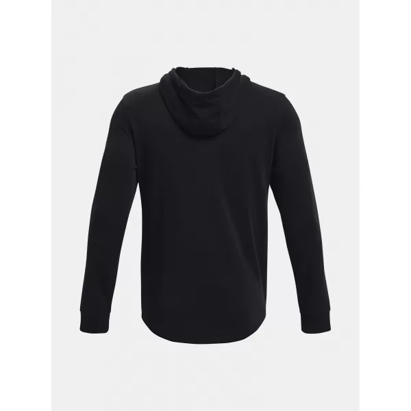  Hanorac pentru bărbați UNDER ARMOUR UA RIVAL TERRY LC HD 1370401-001 NEGRU 