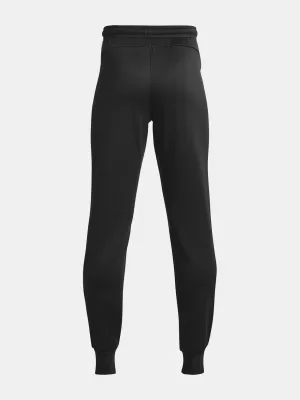 Pantaloni de trening pentru băieți UNDER ARMOUR UA ARMOUR FLEECE JOGGERS 1373543-001 NEGRU