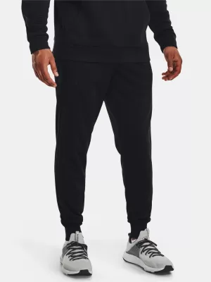 Pantaloni de trening pentru bărbați UNDER ARMOUR UA ARMOUR FLEECE JOGGERS 1373362-001 NEGRU