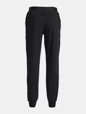 Pantaloni pentru fete UNDER ARMOUR ARMOUR SPORT WOVEN STORM PANT 1373004-001 NEGRU