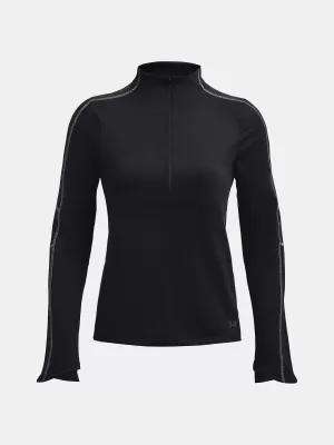 Tricou de dama UNDER ARMOUR UA TRAIN CW 1/2 ZIP 1373969-001 NEGRU