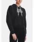 Hanorac de dama UNDER ARMOUR ESSENTIAL SCRIPT HOODIE 1374107-001 NEGRU