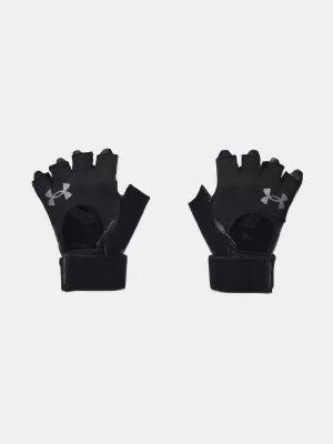 Mănuși pentru bărbați UNDER ARMOUR M'S WEIGHTLIFTING GLOVES 1369830-001 NEGRU