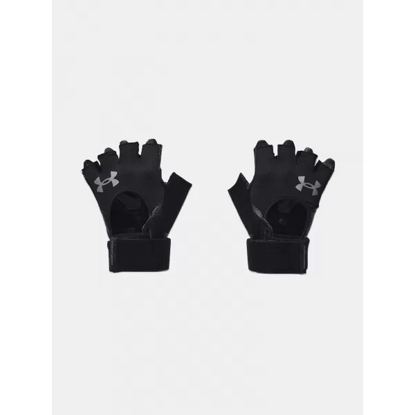 Mănuși pentru bărbați UNDER ARMOUR M'S WEIGHTLIFTING GLOVES 1369830-001 NEGRU 