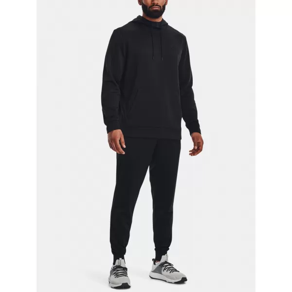  Pantaloni de trening pentru bărbați UNDER ARMOUR UA ARMOUR FLEECE JOGGERS 1373362-001 NEGRU 