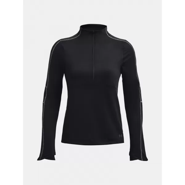  Tricou de dama UNDER ARMOUR UA TRAIN CW 1/2 ZIP 1373969-001 NEGRU 