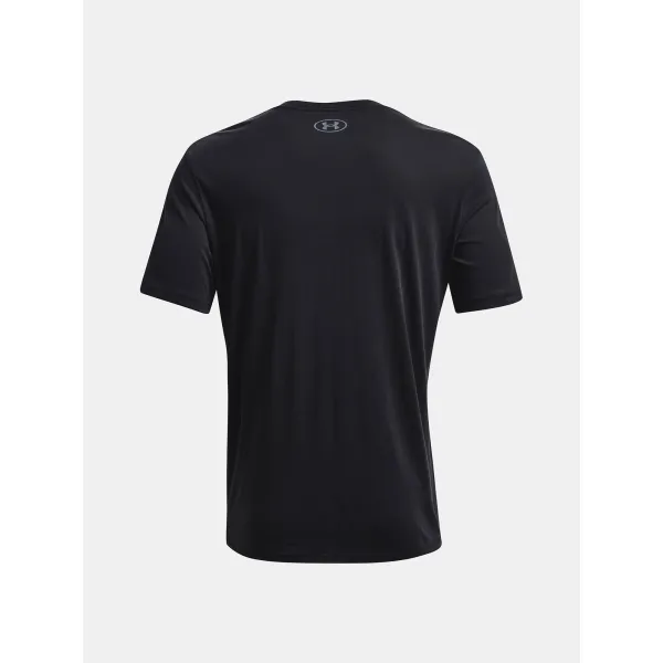  Tricou pentru bărbați UNDER ARMOUR UA BBALL BRANDED WRDMRK SS 1370233-001 NEGRU 