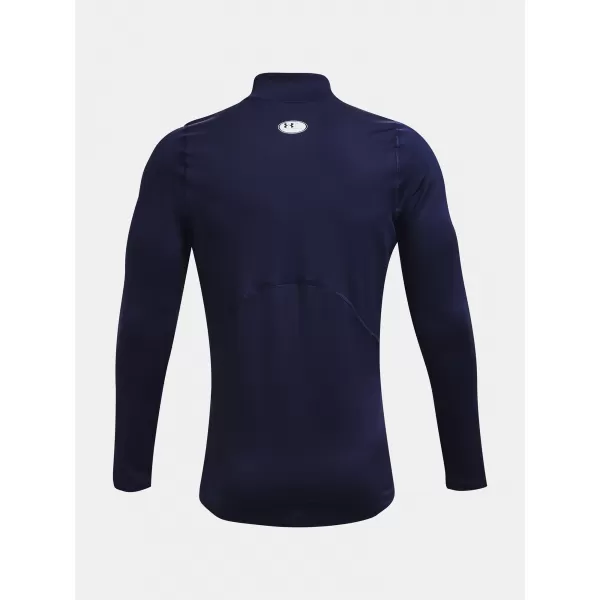  Tricou pentru bărbați UNDER ARMOUR UA CG ARMOUR FITTED MOCK 1366066-410 ALBASTRU 