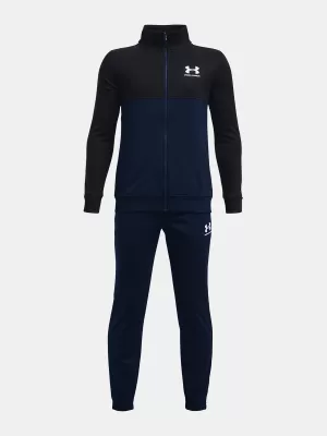 Trusa pentru baieti UNDER ARMOUR UA CB KNIT TRACK SUIT 1373978-408 ALBASTRU