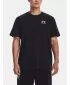 Tricou pentru bărbați UNDER ARMOUR UA LOGO EMB HEAVYWEIGHT SS 1373997-001 NEGRU