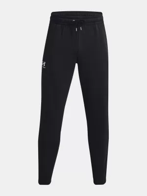 Pantaloni de trening pentru bărbați UNDER ARMOUR UA ESSENTIAL FLEECE JOGGER 1373882-001 NEGRU