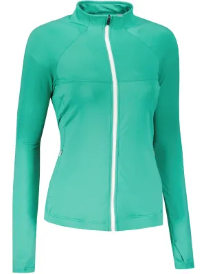 Hanorac de damă SENSOR COOLMAX THERMO 22200067 SEA GREEN
