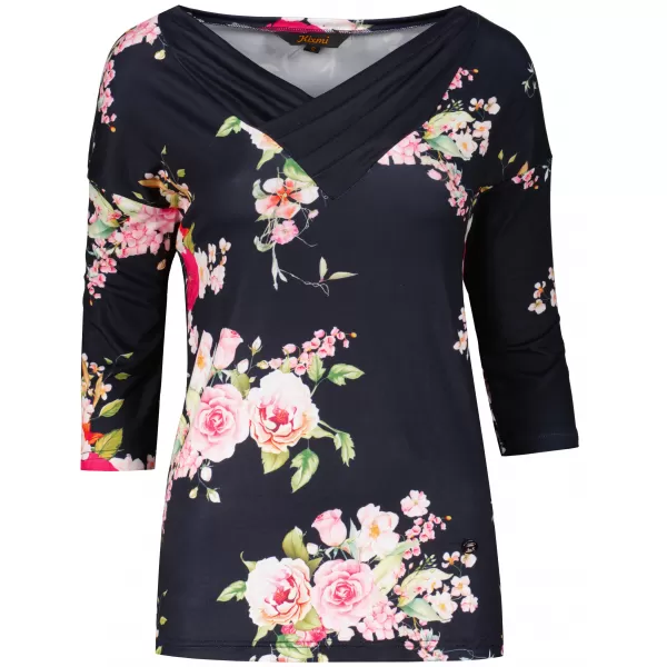  Tricou pentru femei KIXMI PALA ALBASTRU INCHIS 