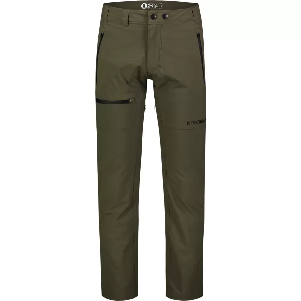  Pantaloni pentru bărbați NORDBLANC ERGONOMICAL NBFPM7770 VERDE ARMATĂ 