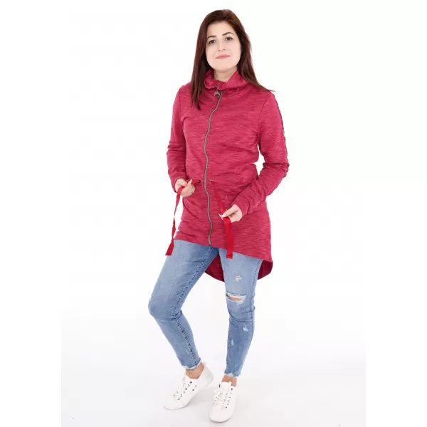  Hanorac de dama ALTISPORT AGNES BURGUNDIA 