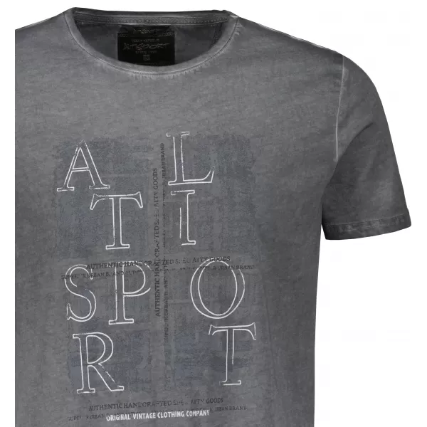  Tricou pentru bărbați ALTISPORT ARIEN GRI INCHIS 