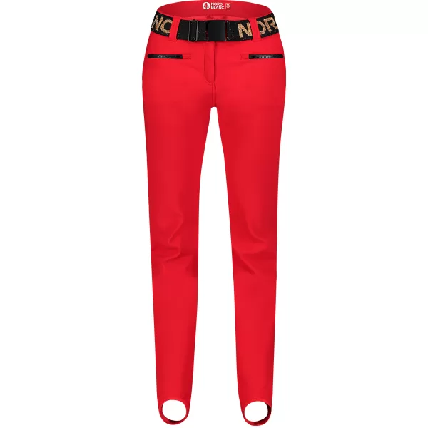  Pantaloni de schi softshell pentru femei NORDBLANC FULLCOVER NBWPL7729 ROŞU 