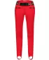Pantaloni de schi softshell pentru femei NORDBLANC FULLCOVER NBWPL7729 ROŞU