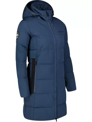 Palton de iarnă de damă NORDBLANC EXQUISITE NBWJL7722 ALBASTRU