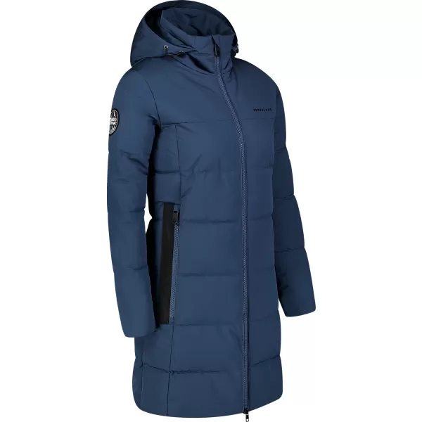  Palton de iarnă de damă NORDBLANC EXQUISITE NBWJL7722 ALBASTRU 
