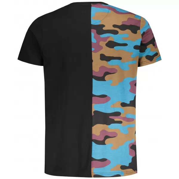  Tricou pentru bărbați KIXMI PERRY NEGRU 