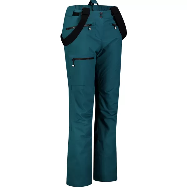  Pantaloni de schi pentru femei NORDBLANC SNOWBALL NBWP7769 VERDE 