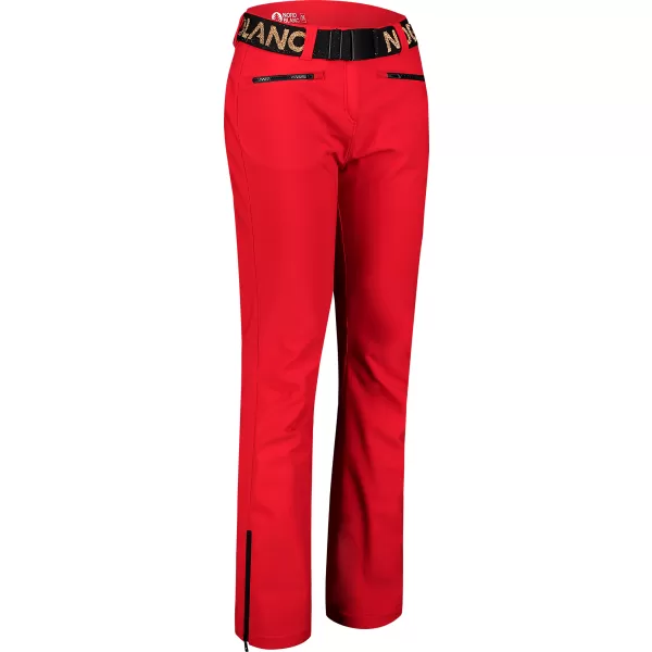  Pantaloni de schi softshell pentru femei NORDBLANC MELLEABLE NBWPL7728 ROŞU 